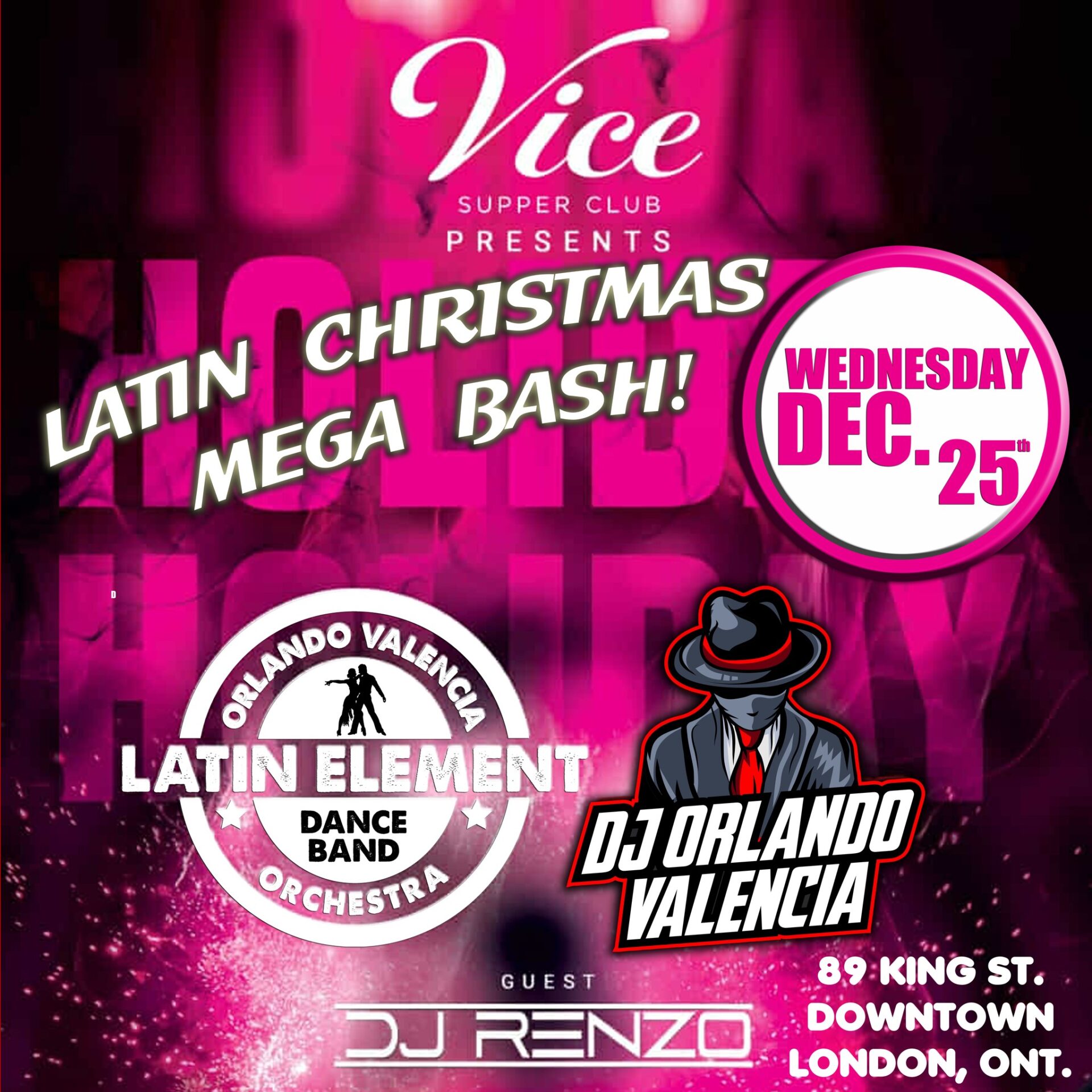 Latin Christmas Mega Bash! Wed Dec 25 2024