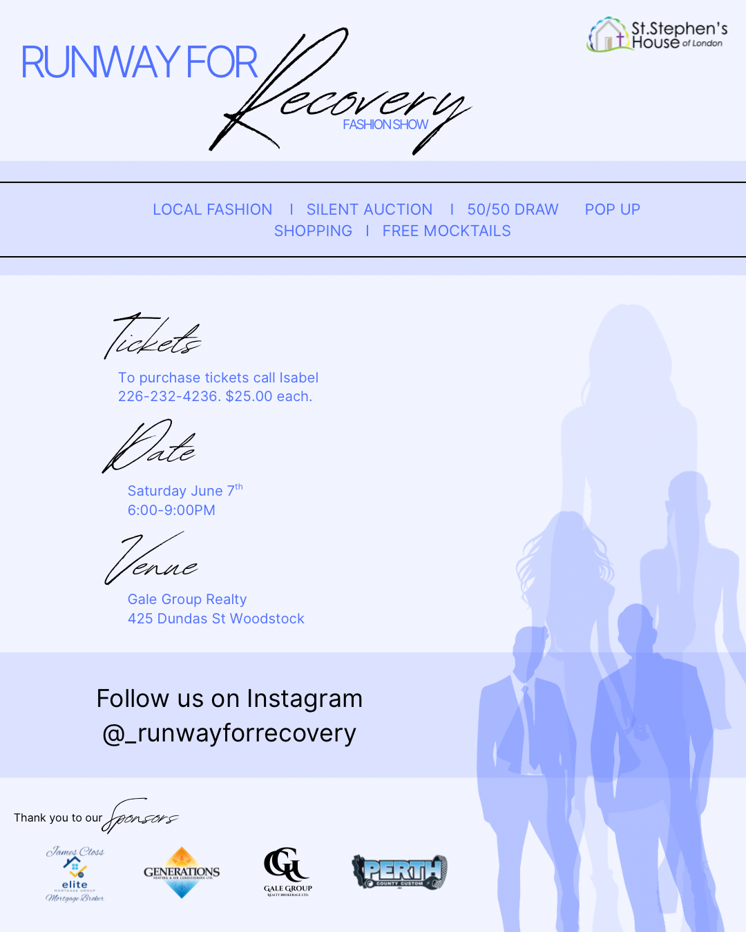 Runway For Recovery Fashion Show