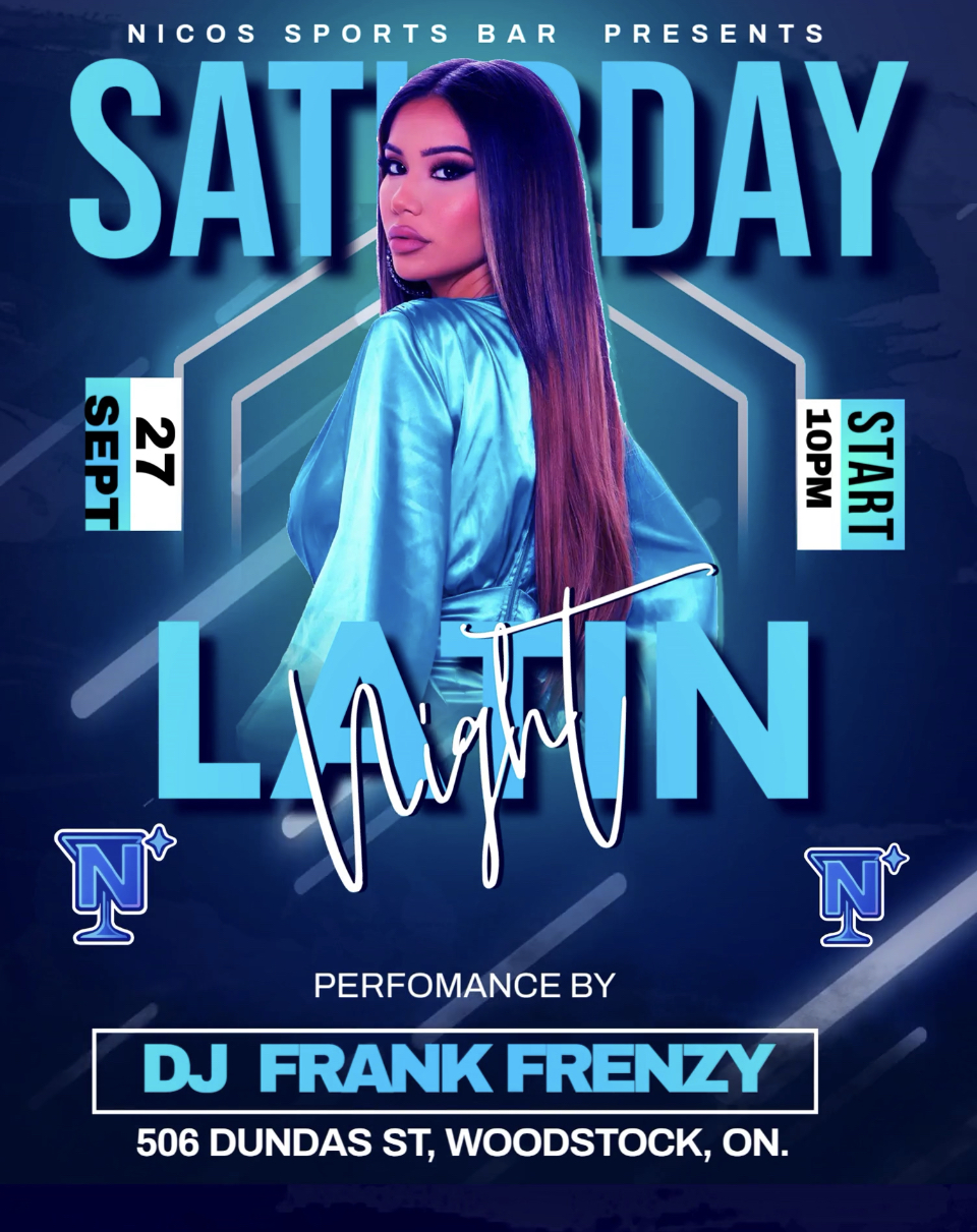 Latin Night - Saturday September 27 2025